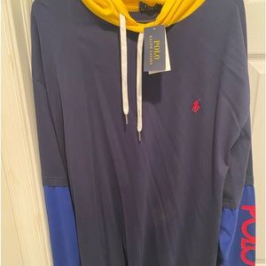 Mens polo hoodie... size 2xb brand new never worn
